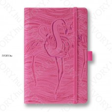 O1 Flamingo 444 pink, nyomatlan jegyzetfüzet